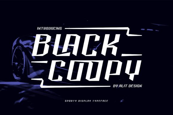 Black Coopy: A Bold Display Font for High-Impact Marketing