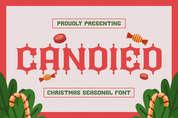 Candied: A Joyful Display Font for Small Business Branding