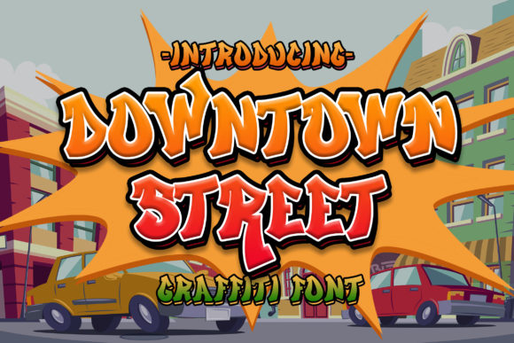Downtown Street: A Bold Display Font for Real Branding Work