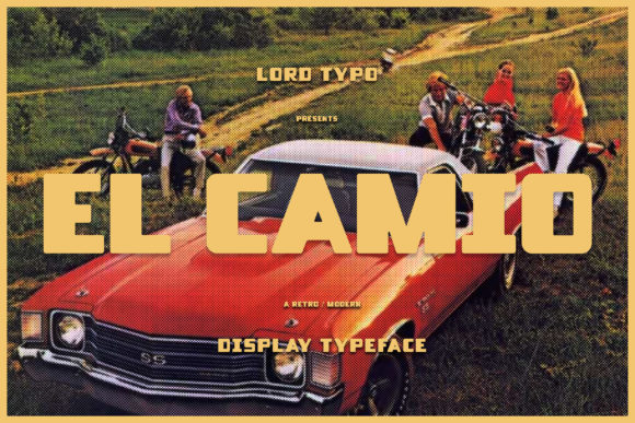 El Camio: A Display Font That Anchors Editorial Mood