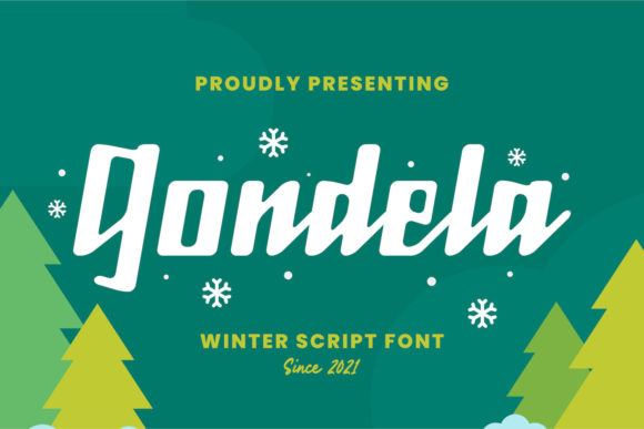 Gondela: A Display Font That Elevates Real Branding Work