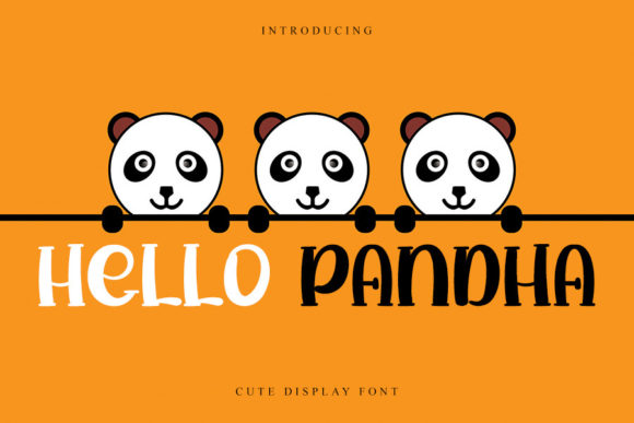 Hello Pandha: A Display Font That Feels Like a Thoughtful Pause