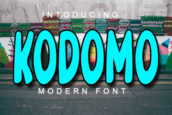 Kodomo: A Display Font That Balances Whimsy and Craft