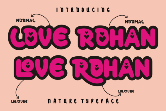 Love Rohan: A Display Font That Feels Like a Thoughtful Pause
