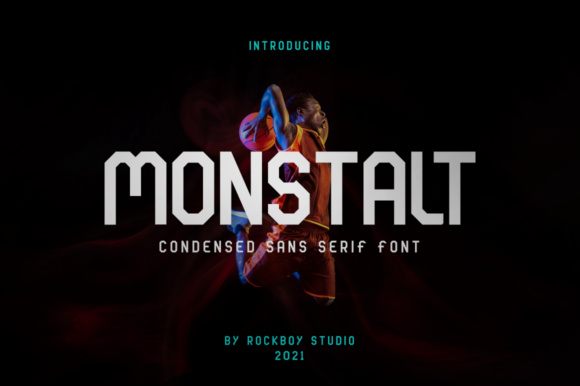 Monstalt: A Bold Display Font That Builds Brand Trust