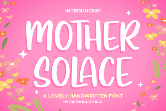 Mother Solace: A Timeless Display Font for Digital Branding
