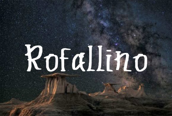 Rofallino: A Distinctive Display Font for Editorial Impact