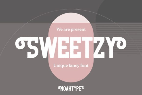 Sweetzy: A Display Font with Quiet Character