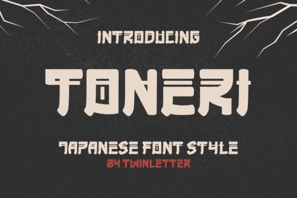 Toneri: A Bold, Elegant Display Font for Small Business Brands