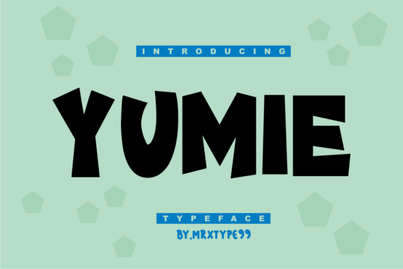 Yumie: A Bold Display Font That Elevates Digital Branding